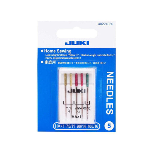 JUKI Universal symaskinenåle – assorteret (5 stk.)